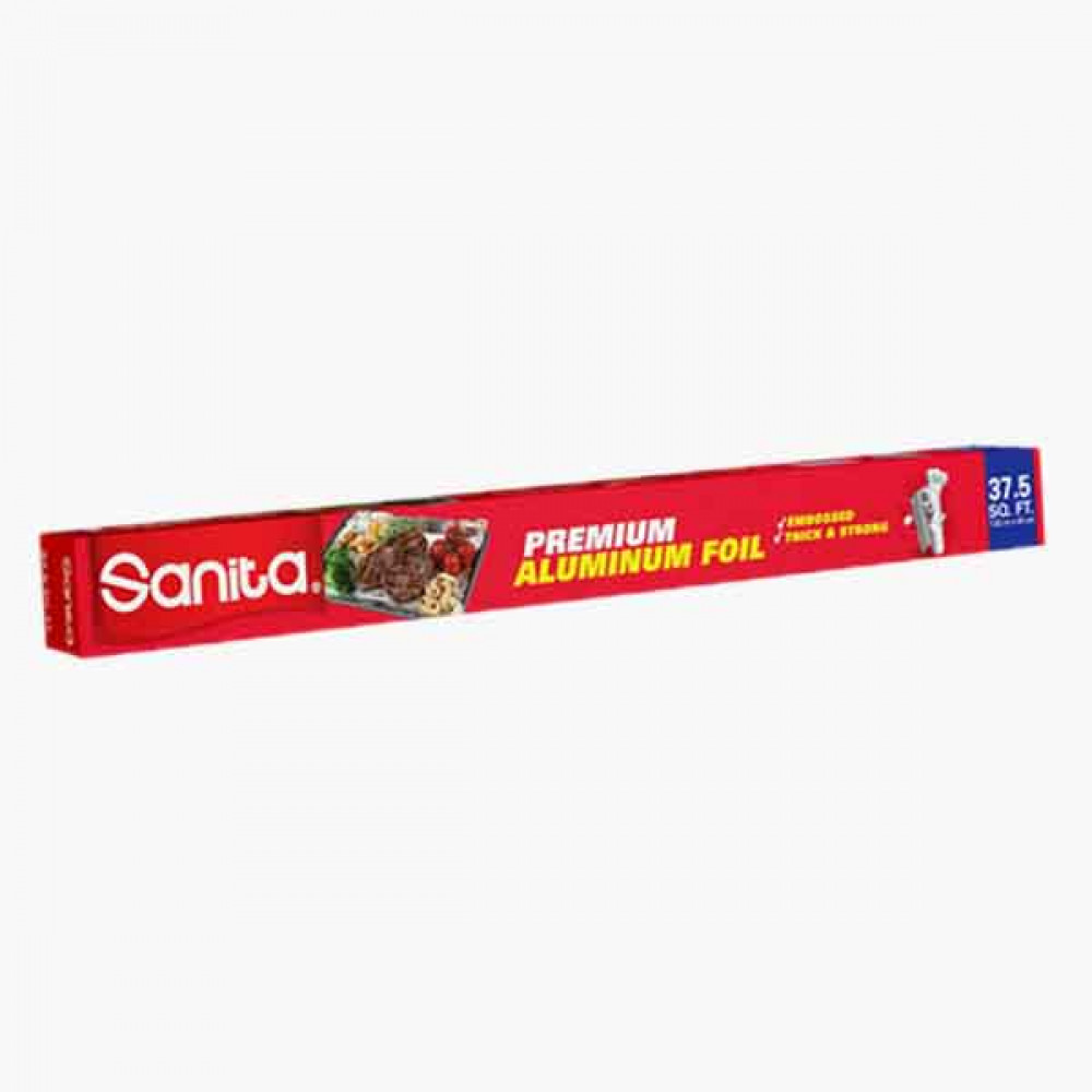 SANITA ALUMINIUM FOIL 37.5 SQF HD سانيتا اوراق قصدير 37.5 قدم مربع