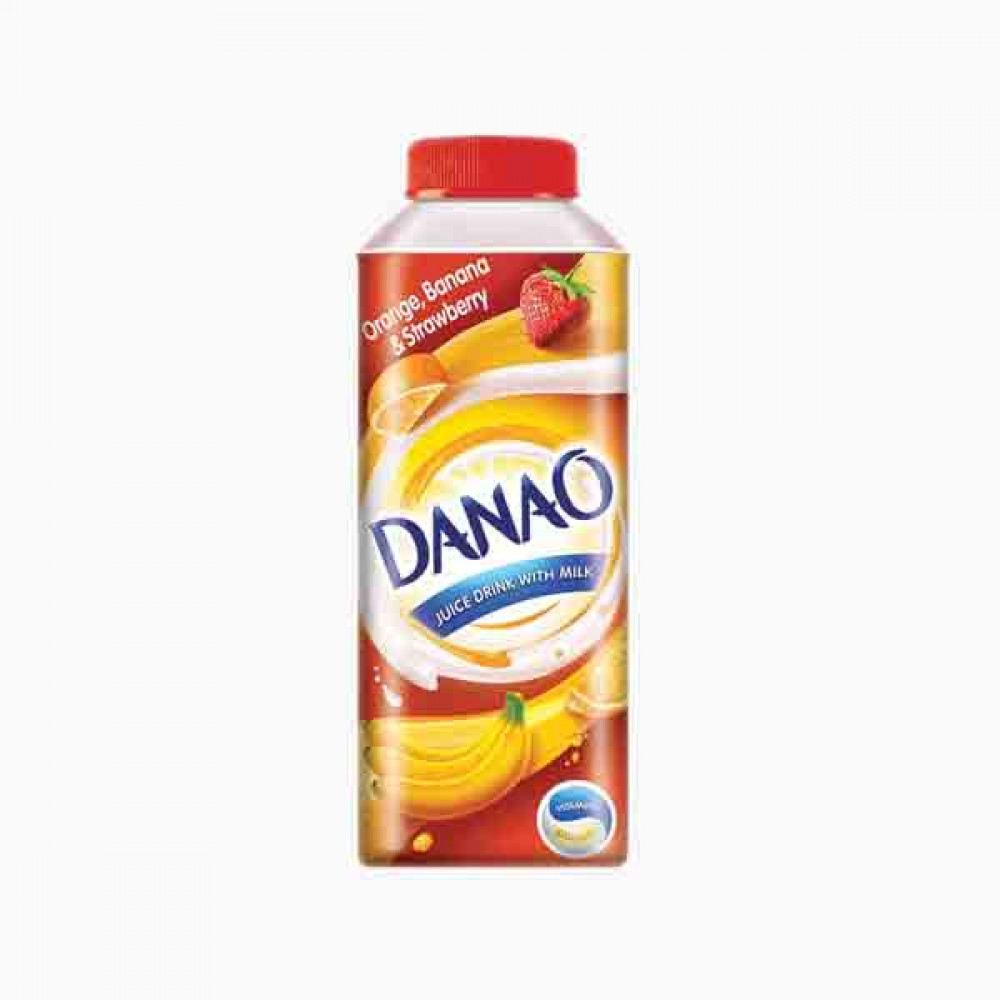 DANAO ORANGE, BANANA, STRAWBERRY 180 ML برتقال،موز،فراولة دانيو 180مل