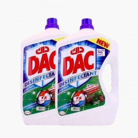 DAC DISINFECTANTE 2X3 LTR T/P SP PRICE داك ديتول الاسطح والارضيات 2*3 لتر 