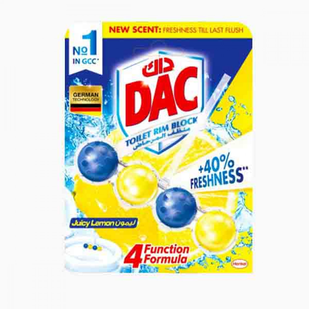 DAC TC LEMON POWER 2X750ML@33%OFF منظف المراحيض باليمون 2*750مل