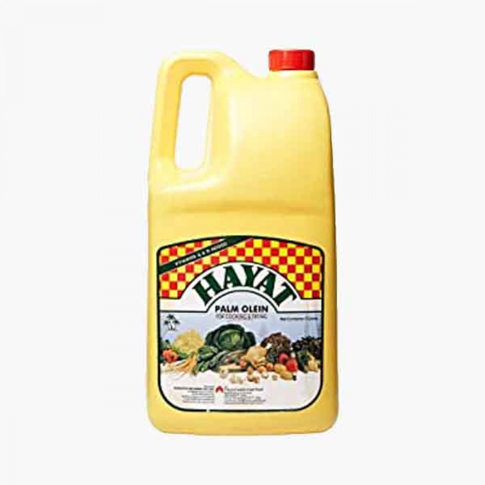 HAYAT VEGETABLE OIL JAR 5LTR زيت خضروات حياة 5لتر