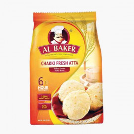 AL BAKER CHAKKI FRESH ATTA 1 KG اتا طازج الباكر 1كجم