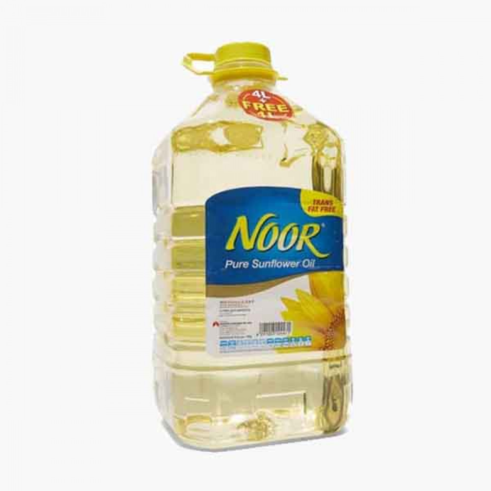 NOOR SUNFLOWER OIL 5 LTR زيت دوارالشمس نور 5لتر