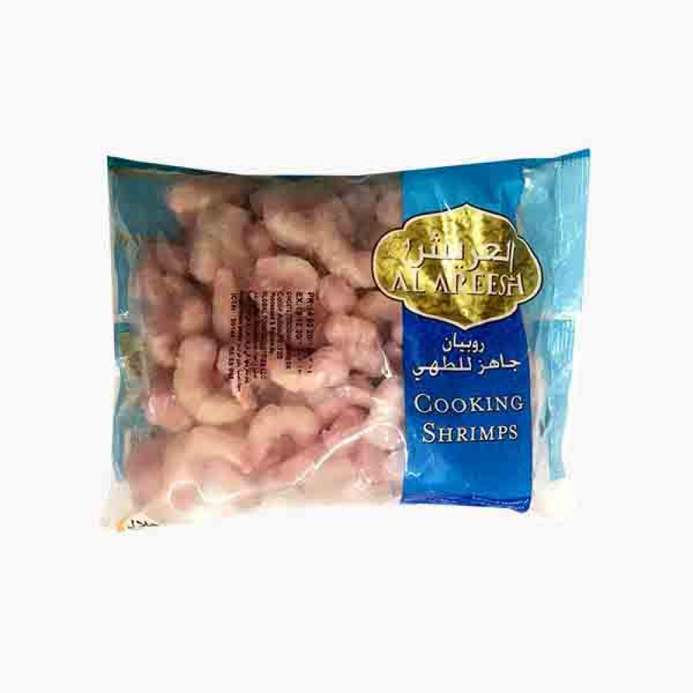 AL AREESH COOKING SHRIMPS 500GM روبيان طلخ الاريش 500جرام