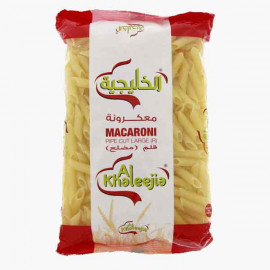 AL KHALEEJIA MACARONI PIPECUT LARGE #974 400GM معكرونة كبيرة الخليجية#974  400جرام