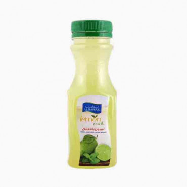 AL RAWABI LEMON MINT JUICE 200ML عصير ليمون نعناع الروابي 200مل