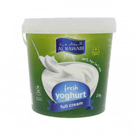 AL RAWABI YOGHURT F.C. 2KG زبادي الروابي 2كجم