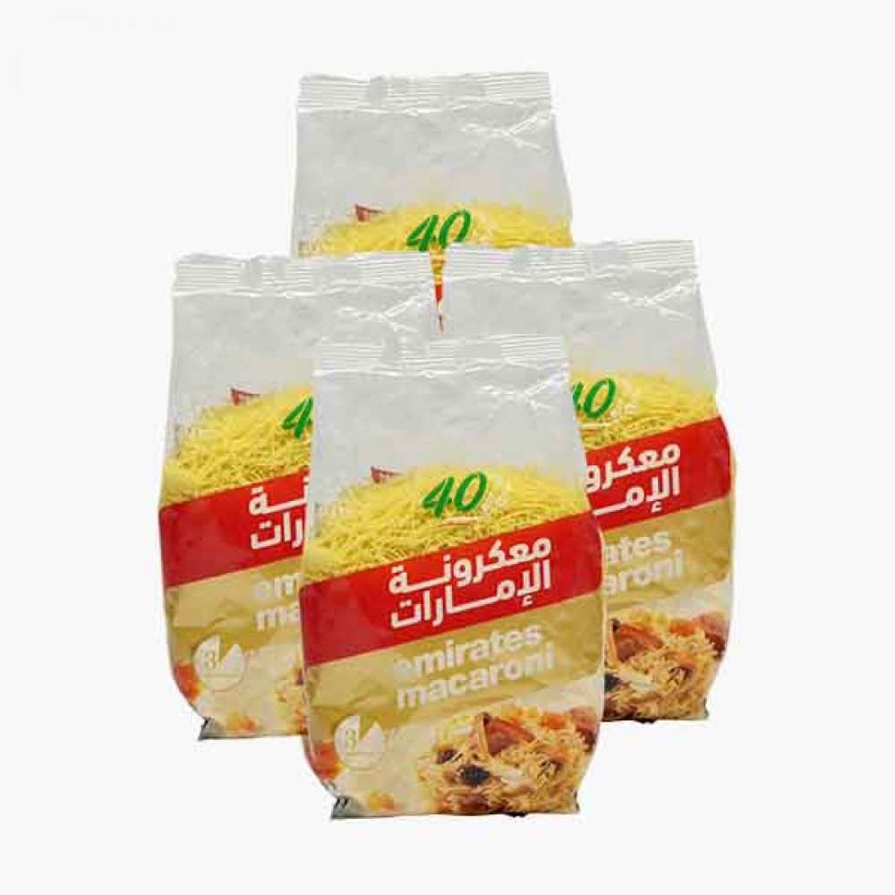 EMIRATES MACARONI VERMICELLI 4X400GM SPECIAL PRICE معكرونية الامارات 4*400جرام