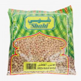 SHAHI GREEN MASOOR WHOLE 1KG عدس اخضر شهي 1كجم