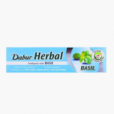 DABUR TOOTH PASTE - BASIL 150 GM 0