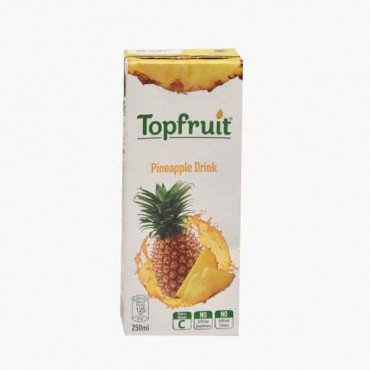 TOP FRUIT PINEAPPLE JUICE DRINK 250ML شراب اناناس توب فروت 250 مل