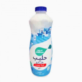 MAZOON MILK LOW FAT 1LTR حليب مزون قليل  الدسم 1 لتر 