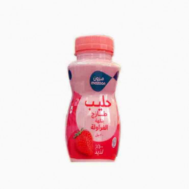 MAZOON MILK STRAWBERRY 200ML مزون حليب بالفراولة 200 ملم