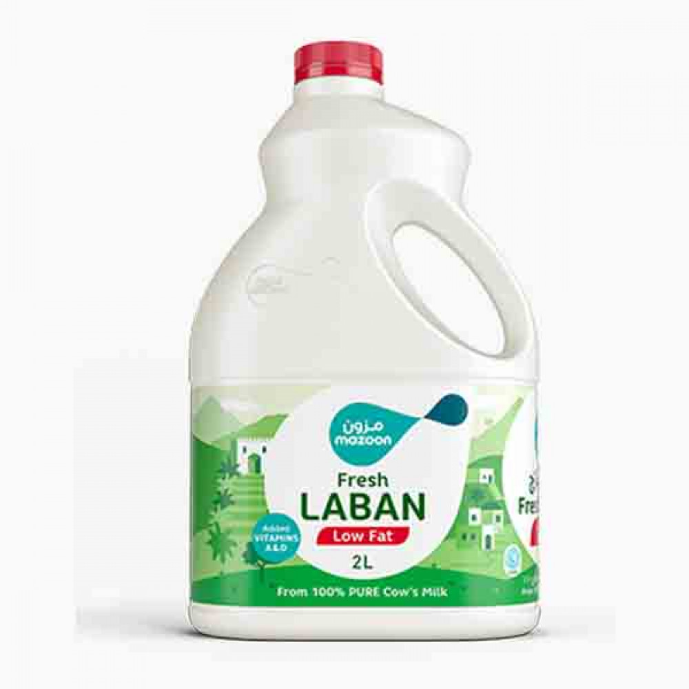 MAZOON LABAN LOW FAT 2LTR مزون روب قليل الدسم 2 لتر