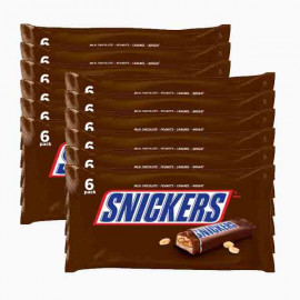 SNICKERS 6 PACK 2X300GM سنيكيرز 6 حبة 10+2مجانا