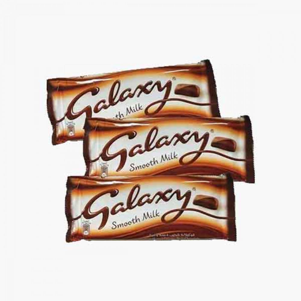 GALAXY SMOOTH MILK 3X90GM حلاوة جالكسي 3×90جرام