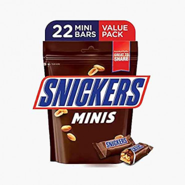 SNICKERS MINIS 22S 330GM سنيكيرز مينيس 330جرام