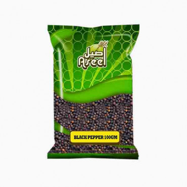 ASEEL BLACK PEPPER 100GM فلفل اسود اصيل 100جرام