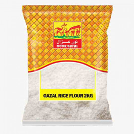 GAZAL RICE FLOUR 2KG ارز مطحون غزال 2كجم