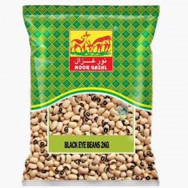 GAZAL BLACK EYE BEANS 2KG لوبيا غزال2كجم