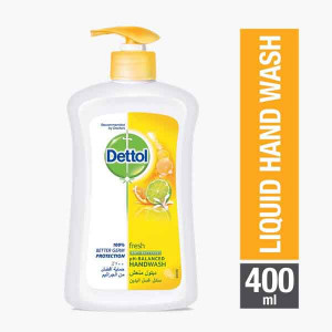 DETTOL FRESH HAND WASH PUMP 400 ML ديتول غسول اليد..