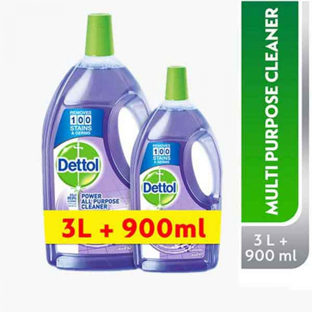 DETTOL MAC LAVENDER 3L+900ML FREE 0