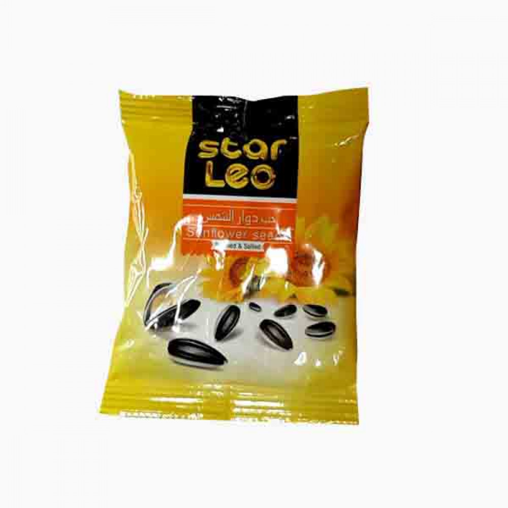 STAR LEO SUNFLOWER SEEDS 30 GM بذوب دوار الشمس ستار ليو 30جرام