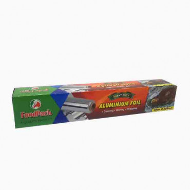 FOODPACK ALUMINIUM FOIL 30CMX200 SQ.FT 0