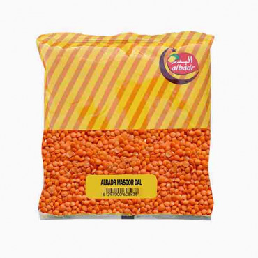 ALBADR MASOOR DAL  500 GM عدس احمر البدر 500جرام