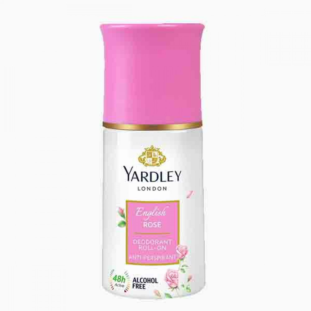 YARDLEY ROLL ON ENGLISH ROSE 50 ML ياردلي عطر انجلش روز 50 مل