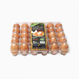 AL ZAIN EGGS WHITE/BROWN MEDIUM 30'S بيضة ابيض/بنى  الزين 18س