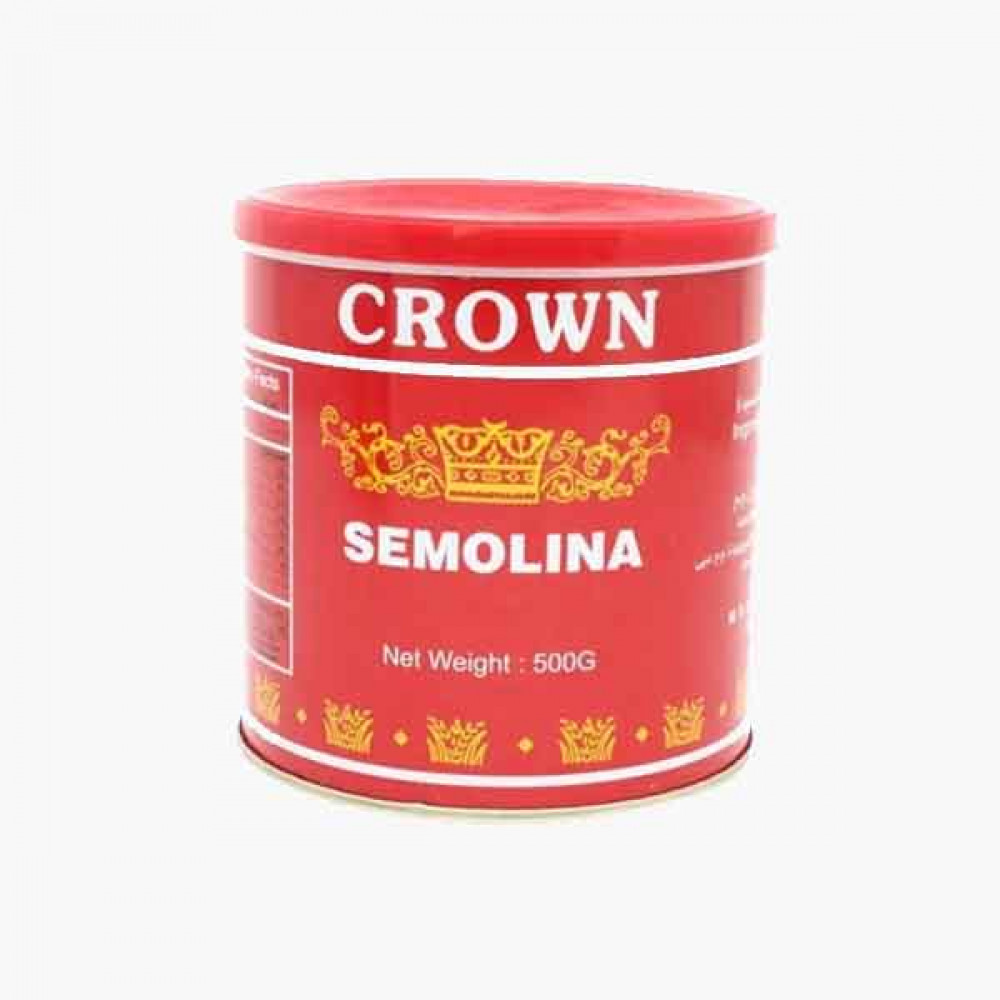 CROWN SEMOLINA 500 GM سميد كرون 500جرام