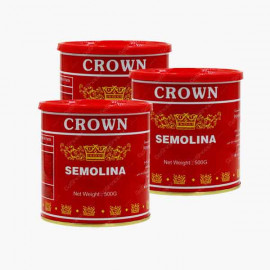 CROWN SEMOLINA 3X500GM سميد كرون 3×500جرام