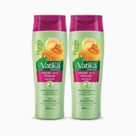 DABUR VATIKA SHAMPOO NRS& PROTECT 2X400 ML 0