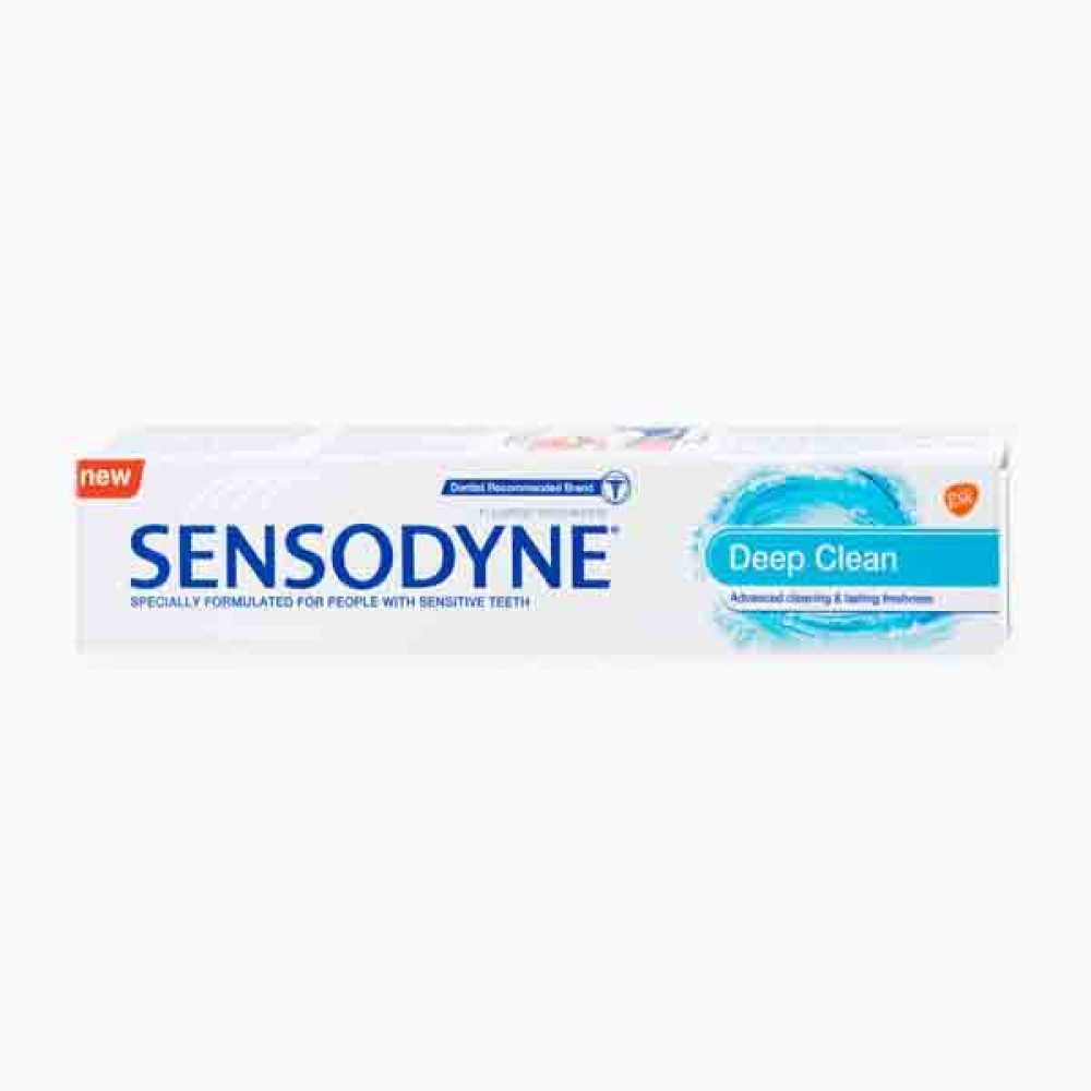 SENSODYNE TOOTHPASTE DEEP CLAEAN GEL 75ML 0