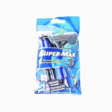 SUPERMAX AT311 TRIPLE XTRA  5+5S أمواس حلاقة 5+5