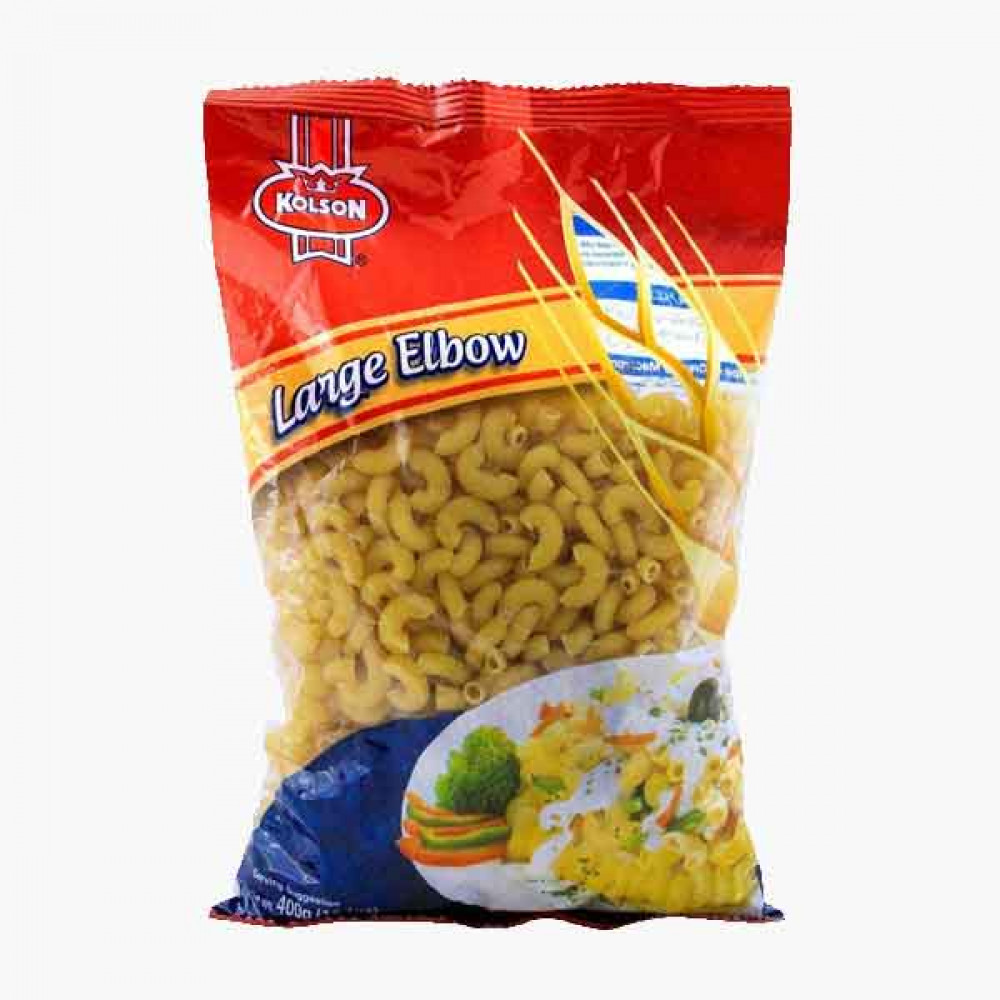 KOLSON MED.ELBOW MACARONI 400GM #2 معكرونة كولسن 400جرام#2