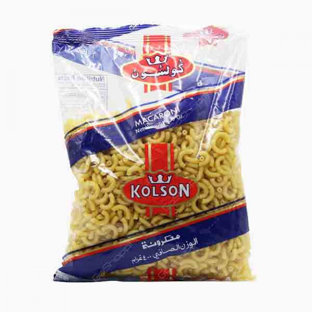 KOLSON MACARONI 400GM #6 معكرونة كولسن 400جرام#6