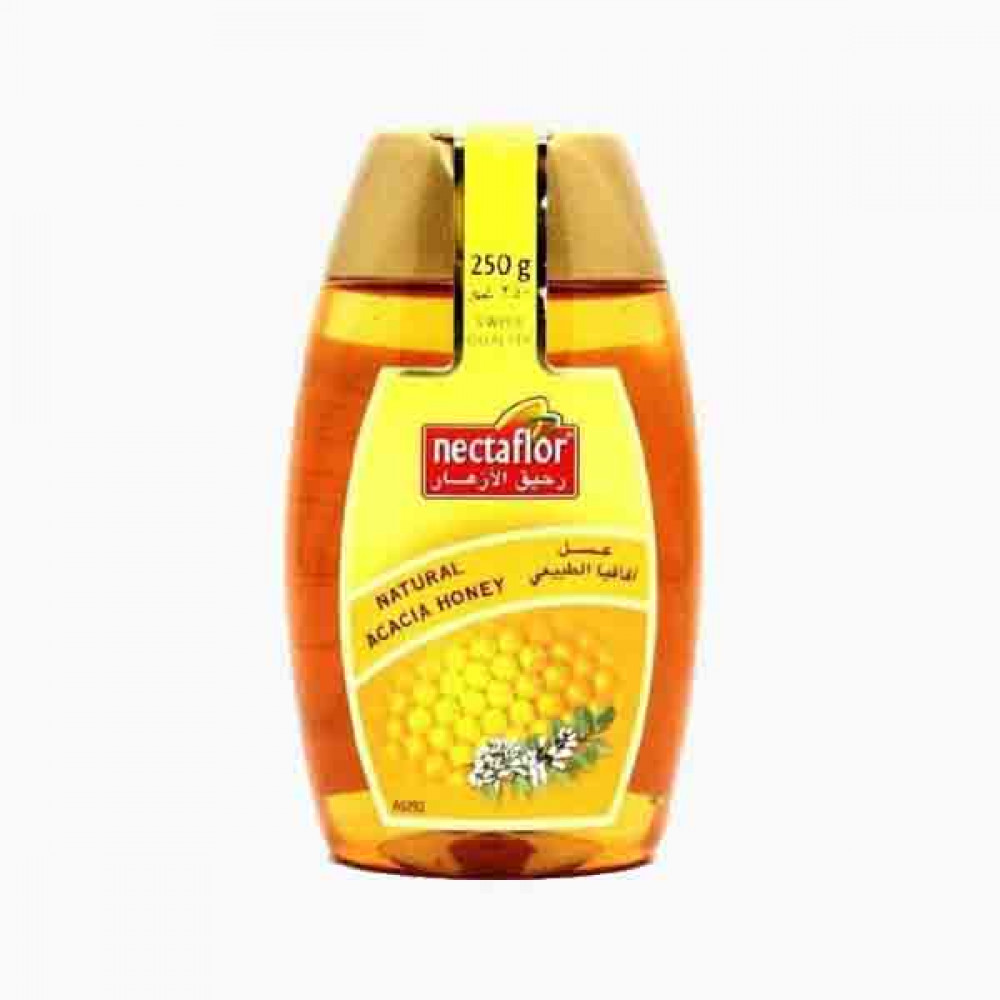 NECTAFLOR ACACIA HONEY SQZ 250GM عسل اكاسيا رحيق الازهار250جرام