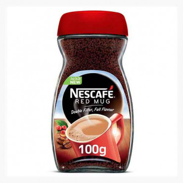 NESTLE NESCAFE RED MUG 100GM نيسكافي احمر نيستيل100جرام