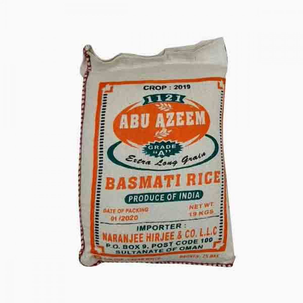 ABU AZEEM RICE 19KG ارز ابو عزيم 19كجم