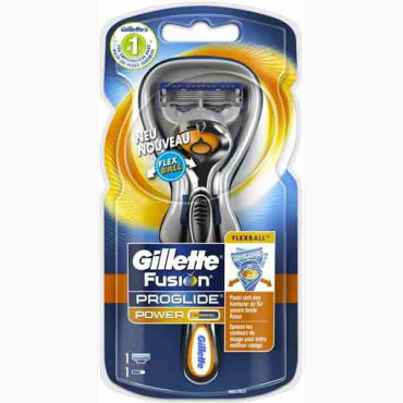 GILLETTE FUSION PG FLEXIBALL PWR RAZOR ماكينة حلاقة جيليت فيوجن 