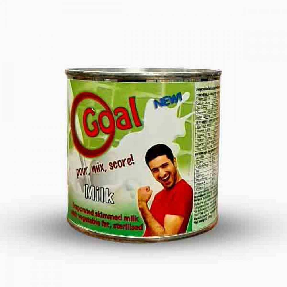 GOAL EVAPORATED MILK 170GM حليب هدف 170جرام