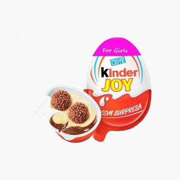 FERRERO KINDER JOY EGG GIRL T3 60GM كيندر جوي فيرارو تي3  60جرام