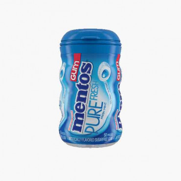 MENTOS C/GUM 3D PURE FRESHMINT 24GM حلاوةة جوم 3دي 24جرام