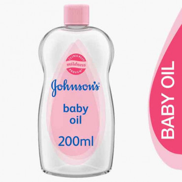 J&J BABY MASSAGE OIL 200ML جونسون زيت اطفال 200 ملي