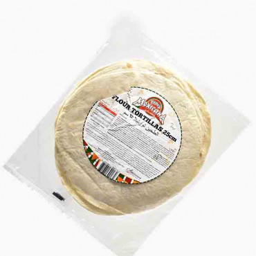 AMEXICANA 10IN TORTILLA FLOUR WRAPS 6PCS تورتلا راب 6حبة