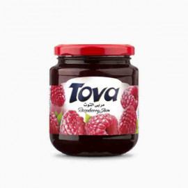 TOVA JAM RASPBERRY 450GM مربي توت تووا 450جرام