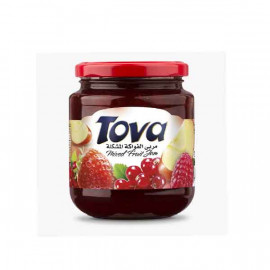 TOVA JAM MIXFRUIT 450GM مربي فواكه مشكل تووا 450جرام