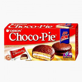 ORION CHOCO PIE 6 PACKS 168 GM شوكو باي اوريو 6كيس168جرام